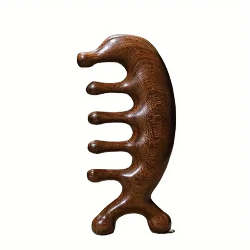 Sandalwood Pressure Point Scalp Comb