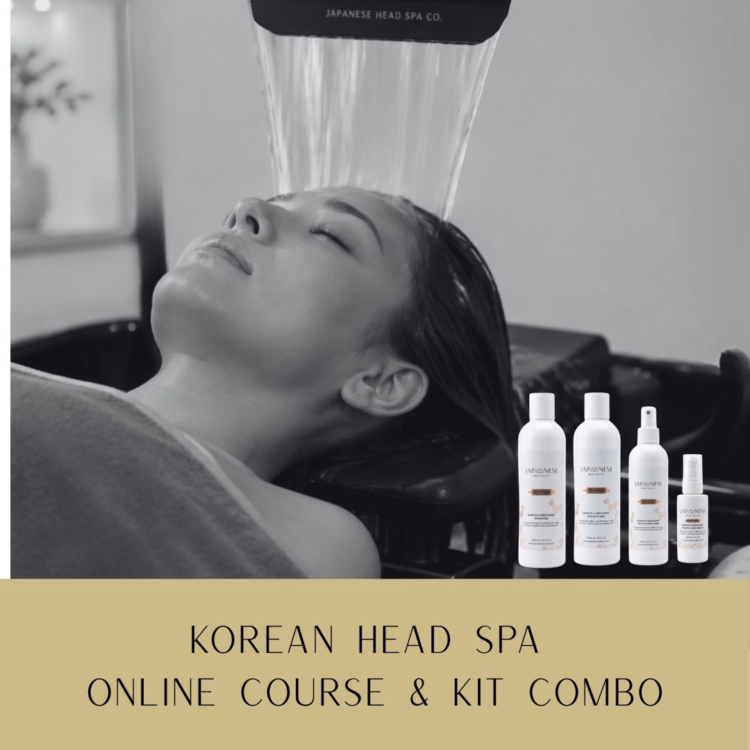 ONLINE Korean Head Spa Course & Kit Combo