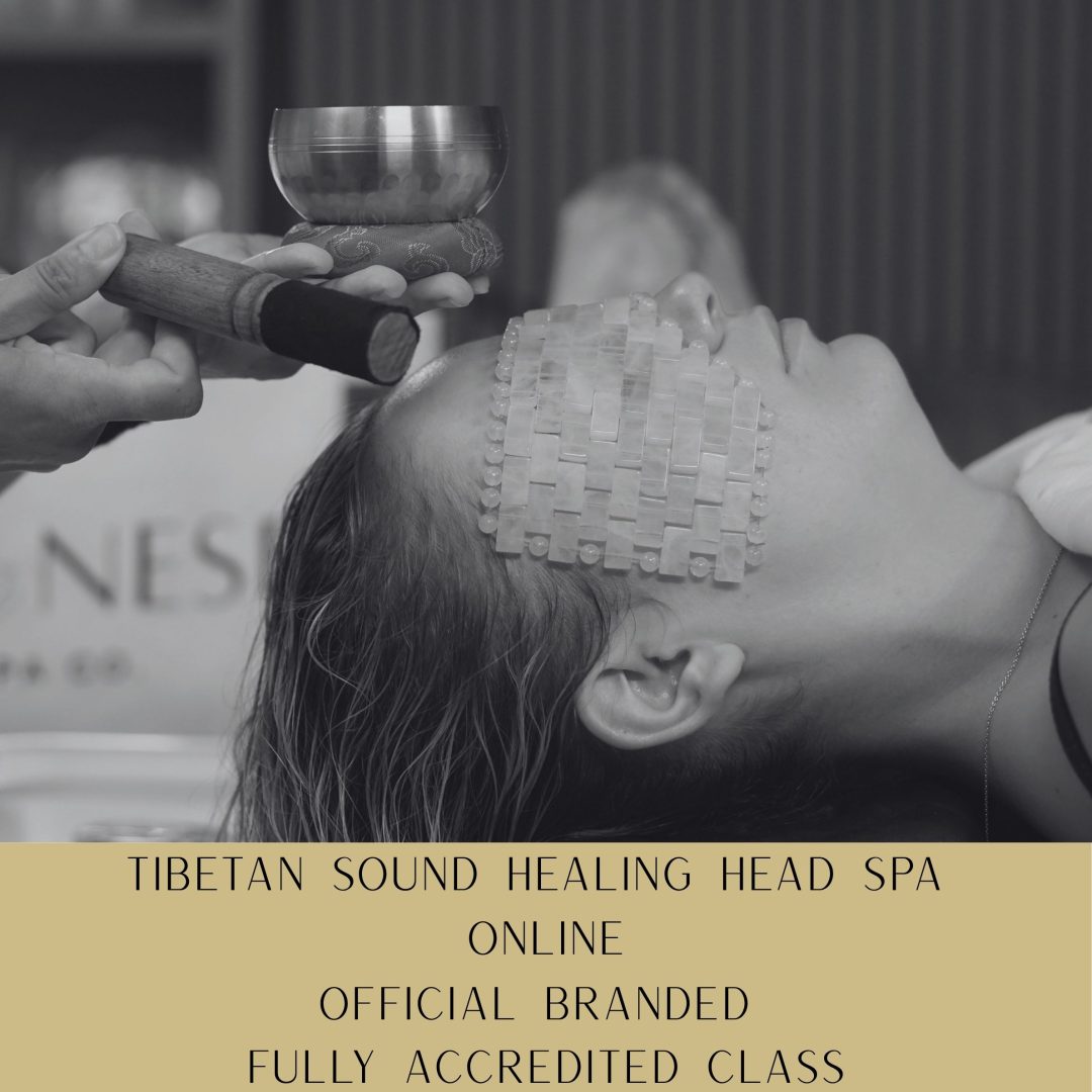 Official Branded Tibetan Sound Healing Head Spa ONLINE Training Course - Fully Accredited