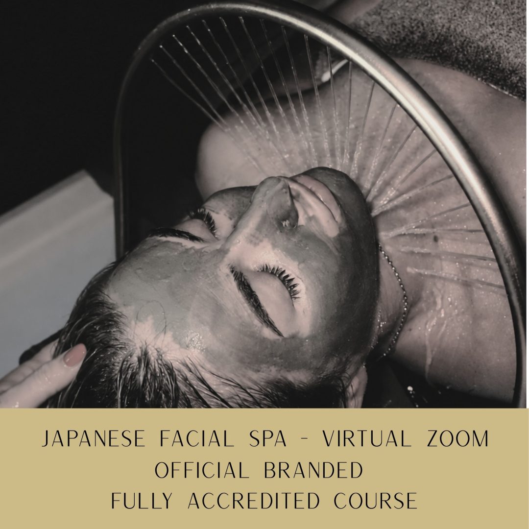 VIRTUAL JFaS Official Branded Japanese Facial Spa ONLINE Training Course - Fully Accredited