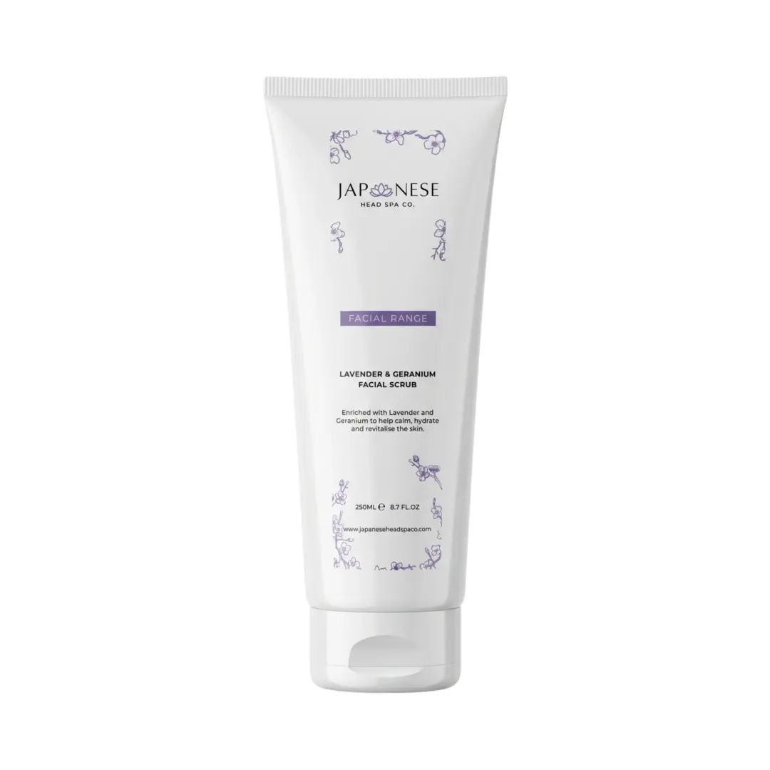 13 LAVENDER & GERANIUM FACIAL SCRUB - 250ML