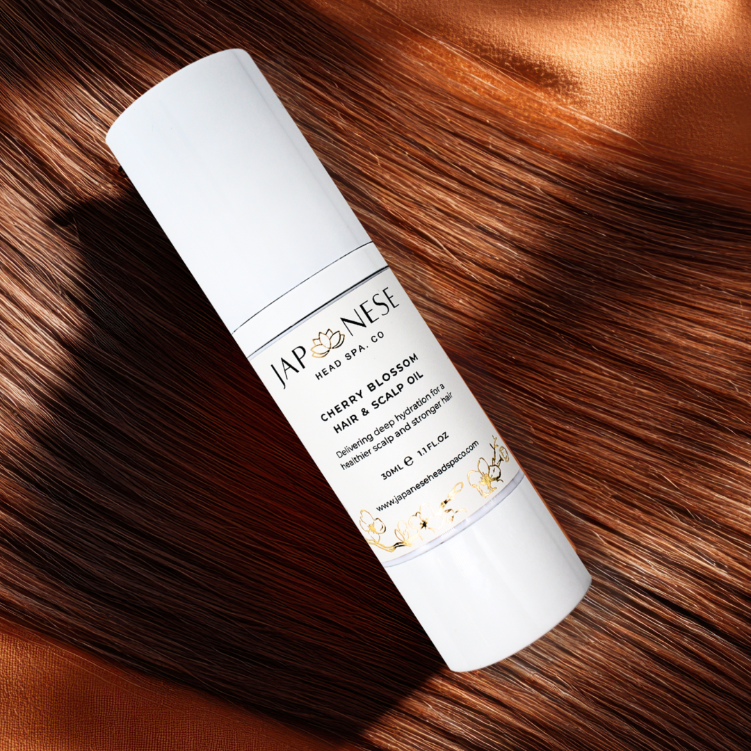 japanese head spa cherry blossom scalp care