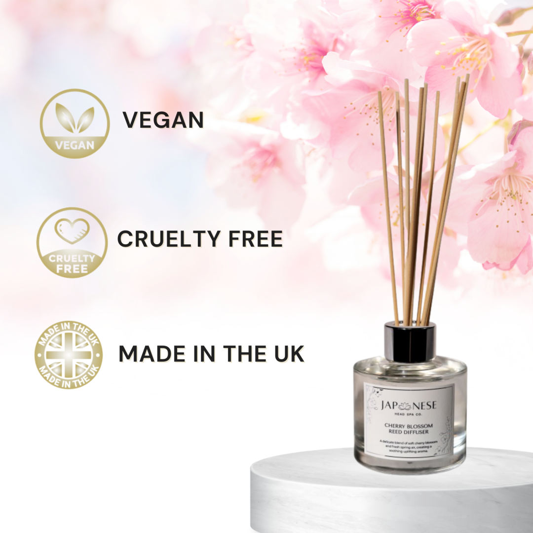 japanese head spa cherry blossom diffuser