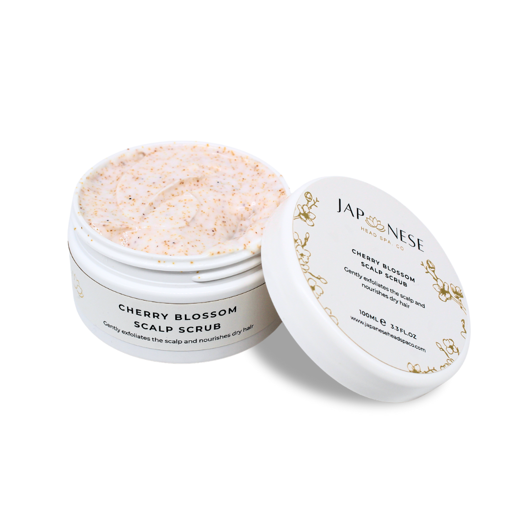 cherry blossom scalp scrub