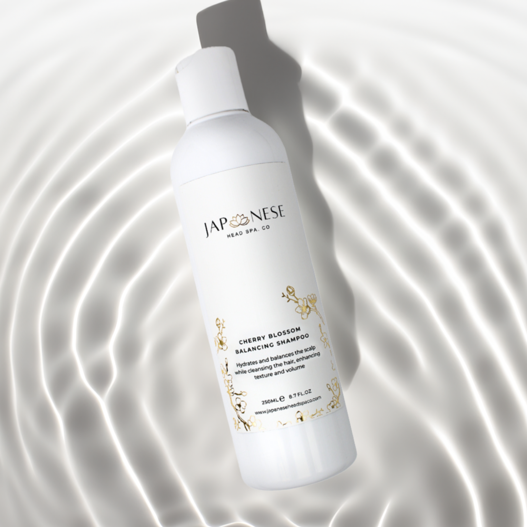 japanese head spa cherry blossom scalp care