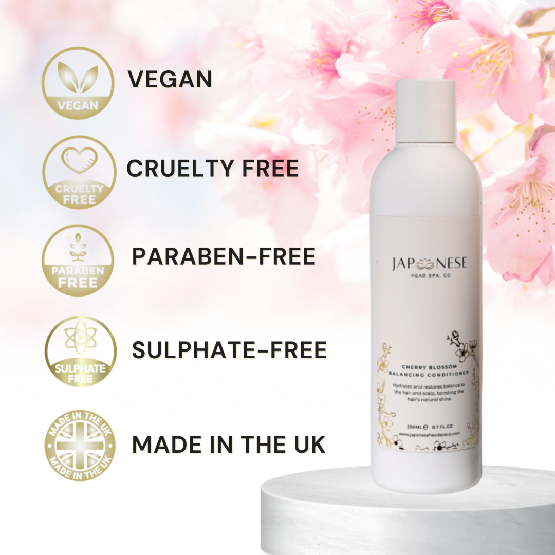japanese head spa cherry blossom scalp care