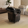 10 Japanese Head Spa Black Portable 60L Tank Unit Non-Plumbed (inc. Steamer, Steamer Hood and 2 x water heaters)