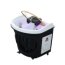 BLACK CIRCLE HEAD SPA (PLUMBED) Plus Shipping +&pound;1,199.99