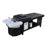 Black Full Bed Head Spa Unit