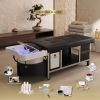CHROME FRAME BIAB BUSINESS IN A BOX: Black Plumbed Chrome Frame Japanese Head Spa Full Bed Unit Package