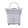 Japanese Head Spa White Portable 60L Tank Unit Non-Plumbed (inc. Steamer, Steamer Hood and 2 x water heaters)