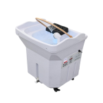 WHITE PORTABLE HEAD SPA WITH 60L TANK (NON PLUMBED) Plus Shipping +&pound;1,299.99