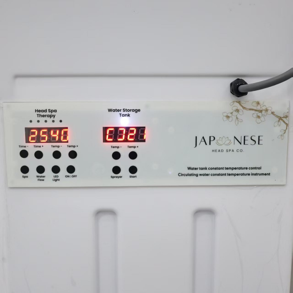 Japanese Head Spa White Portable 60L Tank Unit Non-Plumbed (inc. Steamer, Steamer Hood and 2 x water heaters)