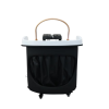 Japanese Head Spa Black Circle Hybrid Unit Plumbed (inc. Steamer, Steamer Hood & Water Heater)
