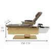 svg (1) INTRODUCTORY OFFER - Japanese Head Spa Fawn Full Bed with Foot Spa - **HEIGHT ADJUSTABLE** with Electric Back & Foot Rest (Plumbed) (inc. Steamer, Steamer Hood & 2 x Water Heater)