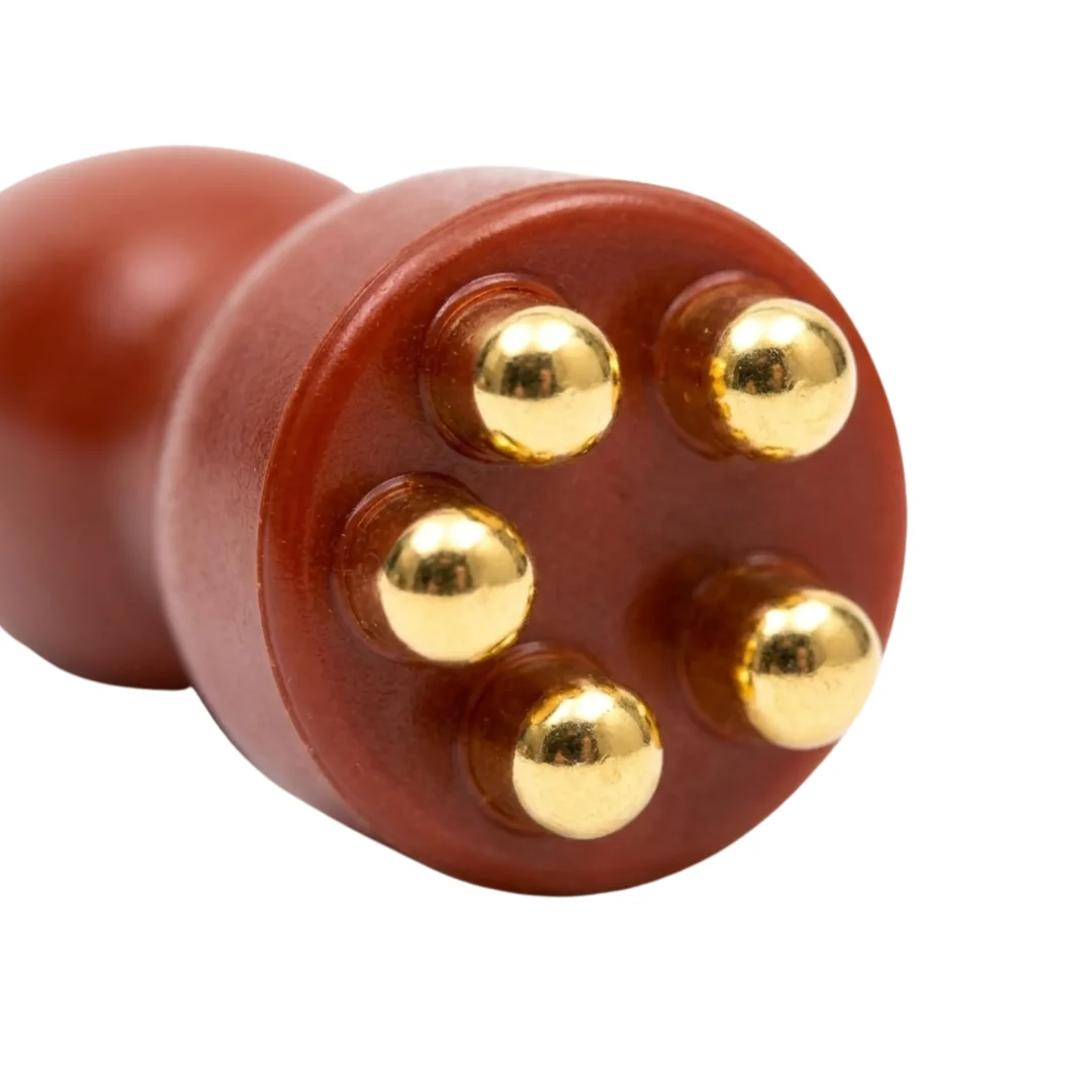 3 Wooden Face and Eye Pressure Point Massager (Pack of 2)