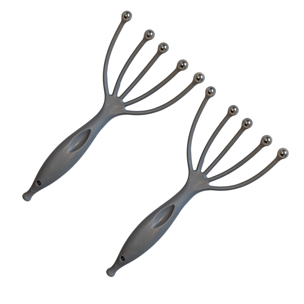Grey 5 Claw Massager - 2pcs