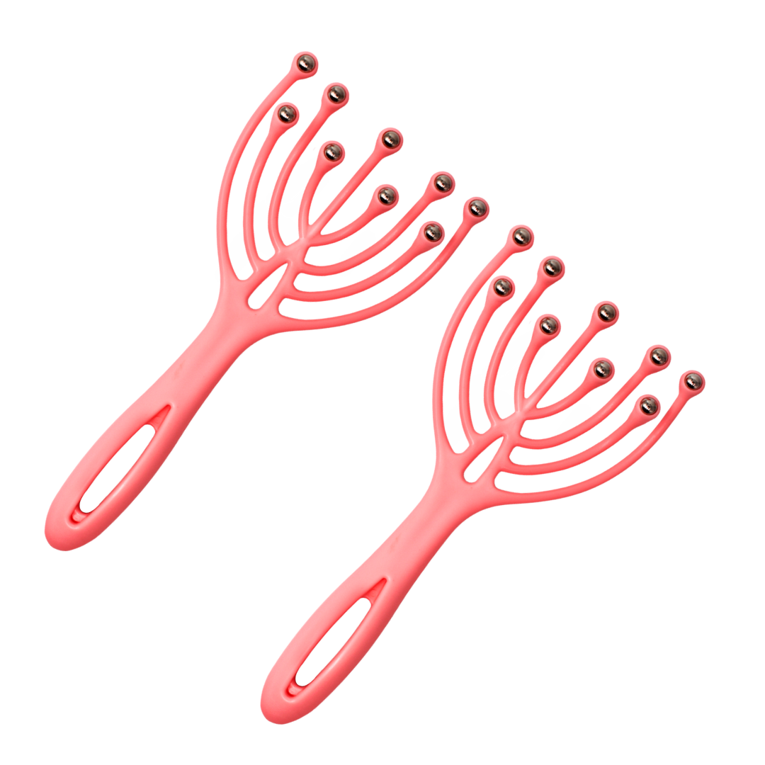 pink 9 claw massager