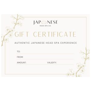 Japanese Head Spa Gift Voucher
