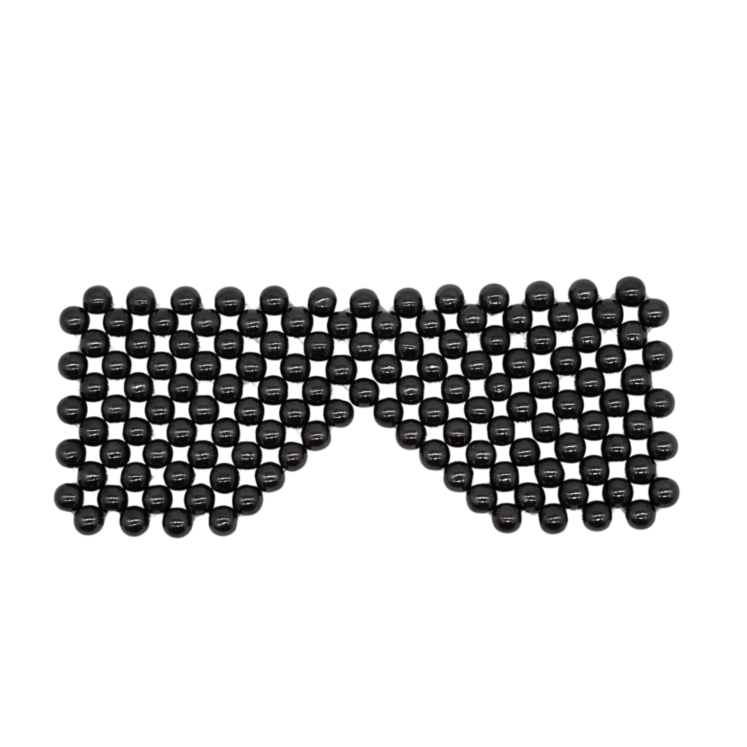 round stone eye mask for japanese head spa