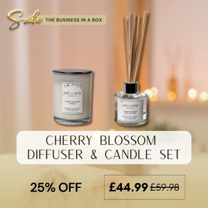 Cherry Blossom Diffuser & Candle Set