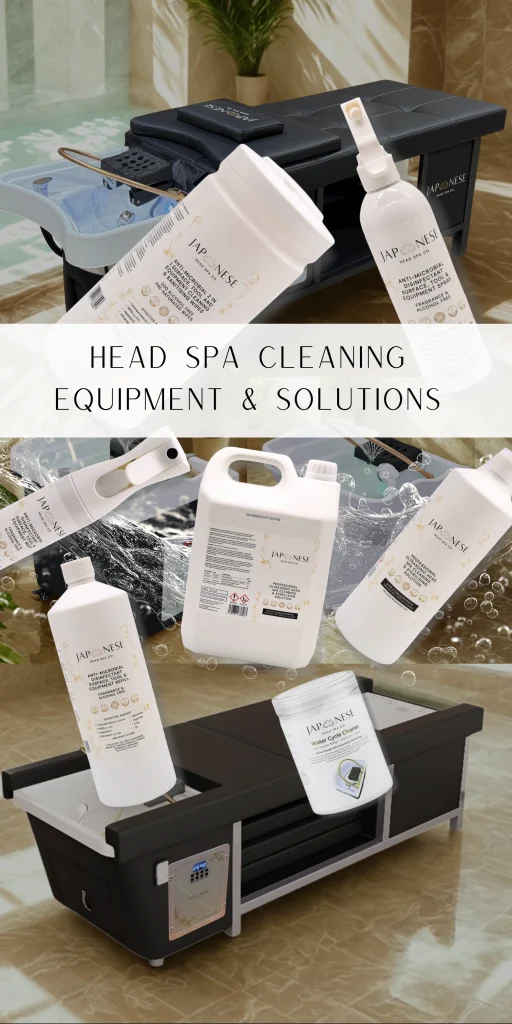 HEAD SPA UNIT CLEANING