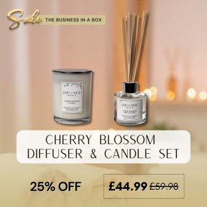 Cherry Blossom Diffuser & Candle Set