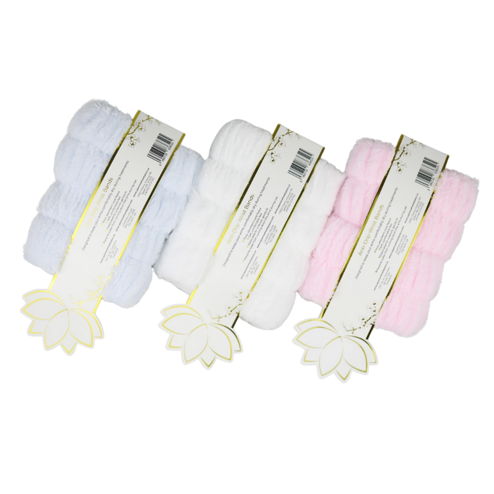 Japanese Head Spa Anti-Drip Wrist Band- LIGHT BLUE