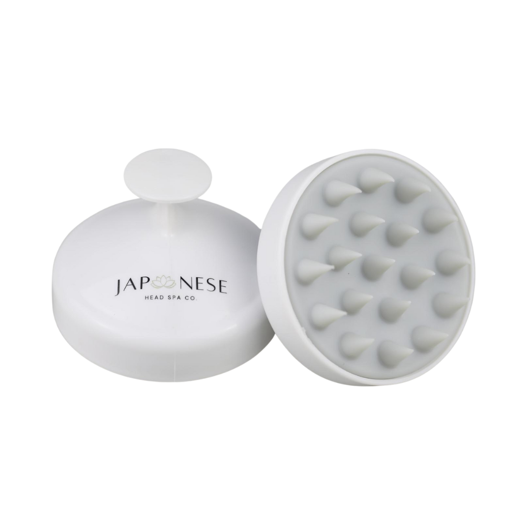 EXFOLIATING MASSAGE SCALP BRUSH 1 Cherry Blossom Travel Kit – Mini Japanese Head Spa Set