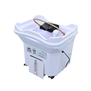 Japanese Head Spa White Portable Unit with Mobile Wastewater Tank- Non-Plumbed