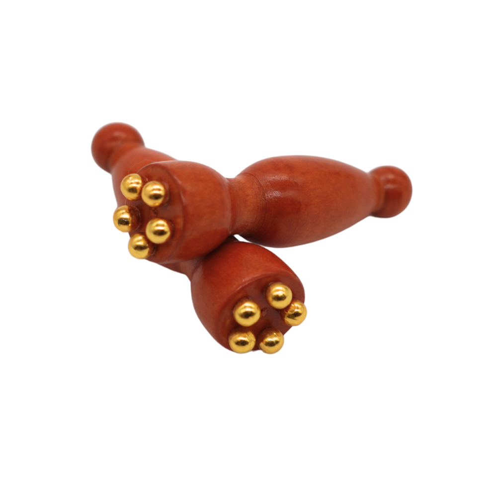 Wooden Face & Eye Massager