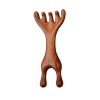 Natural sandalwood meridian therapy claw massage tool (2)