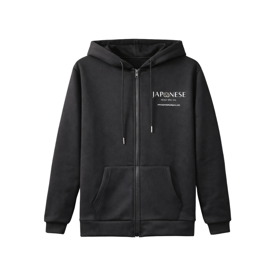 Japanese Head Spa Co. Professional Zip Hoodie Japanese Head Spa Co. Professional Zip Hoodie