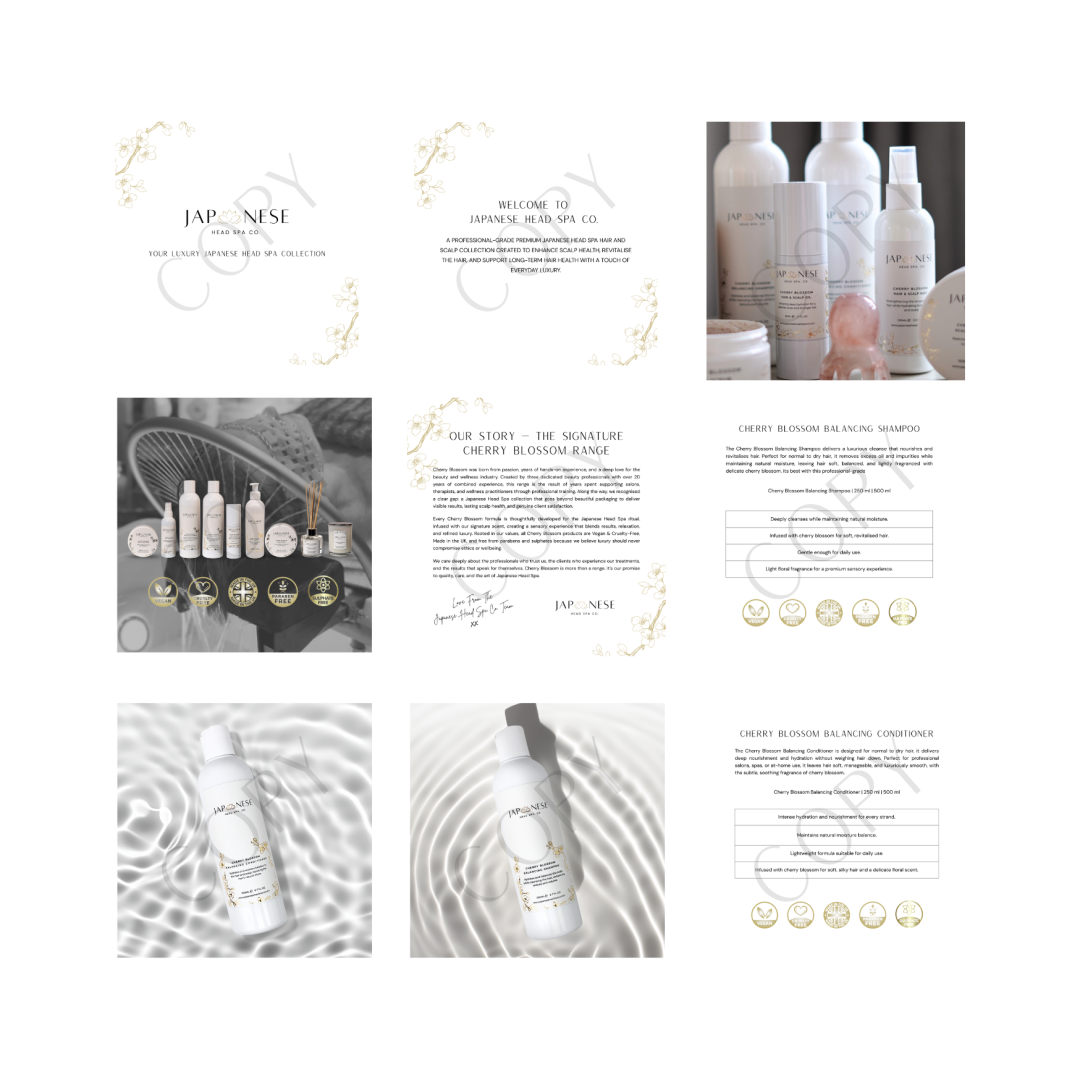 JHS Co. Cherry Blossom Booklet JHS Co. Cherry Blossom Booklet