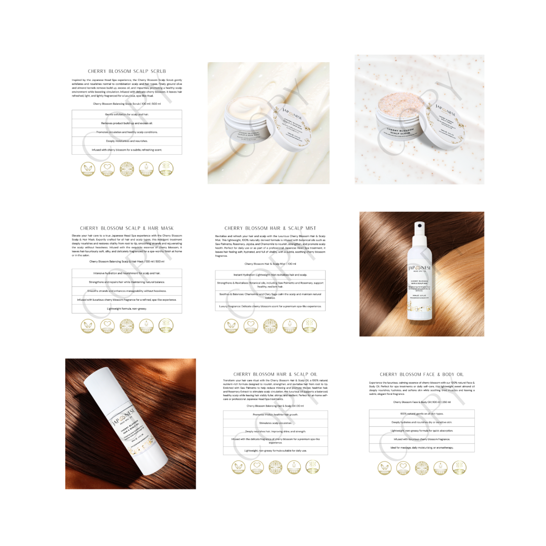 JHS Co. Cherry Blossom Booklet