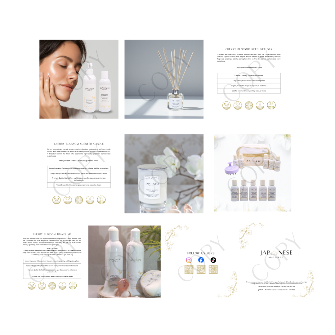 JHS Co. Cherry Blossom Booklet