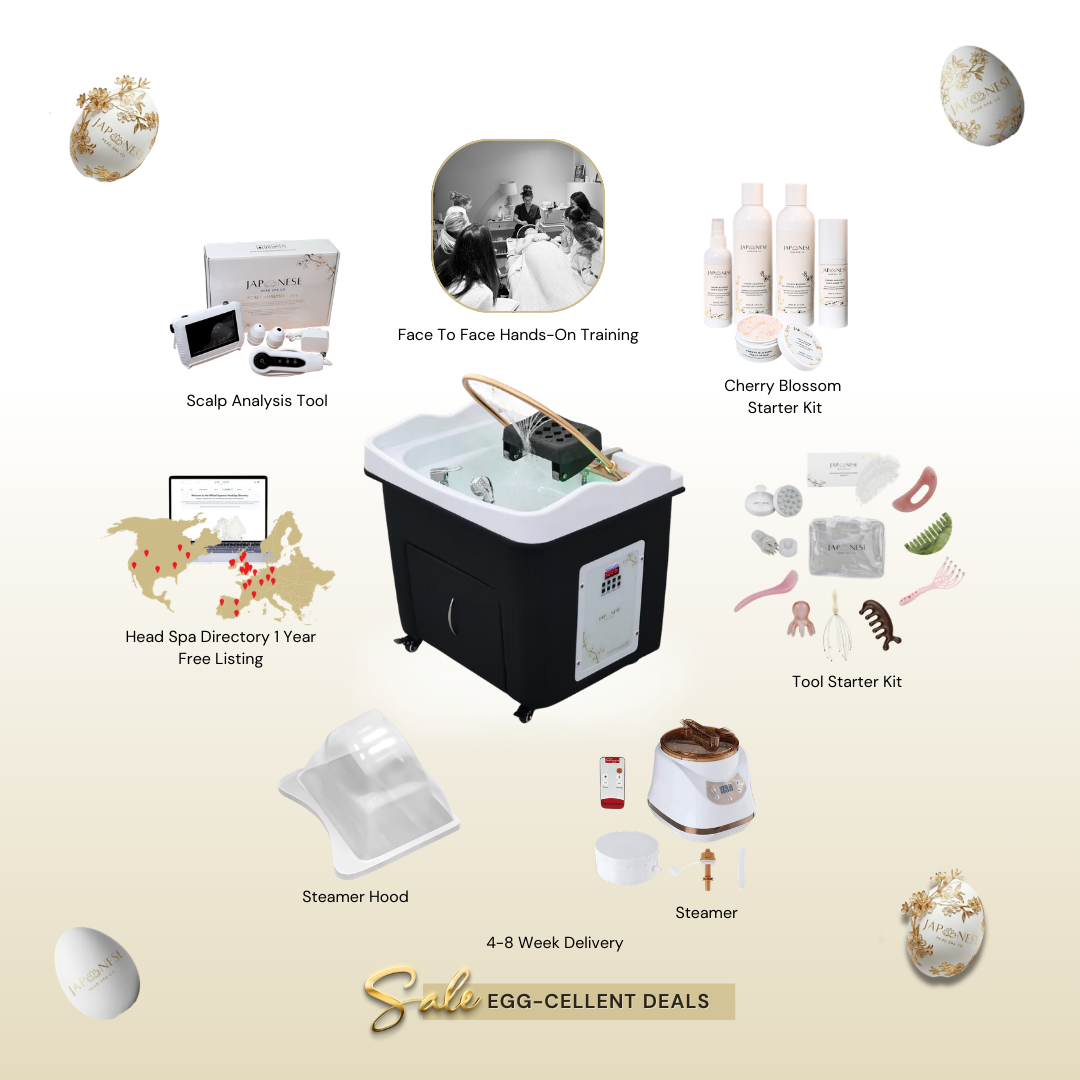 Easter Offer: Black Hybrid Rectangle Head Spa Unit Package with Face To Face Training