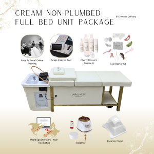 cream-nonplumbed-full-bed.png Cream Full Bed Unit with Gold Frame Non-Plumbed | Show Offer