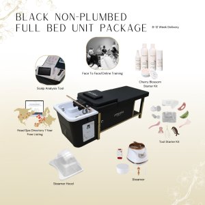 black-nonplumbed-full-bed.png Black Full Bed Unit with Gold Frame- Non-Plumbed | Show Offer