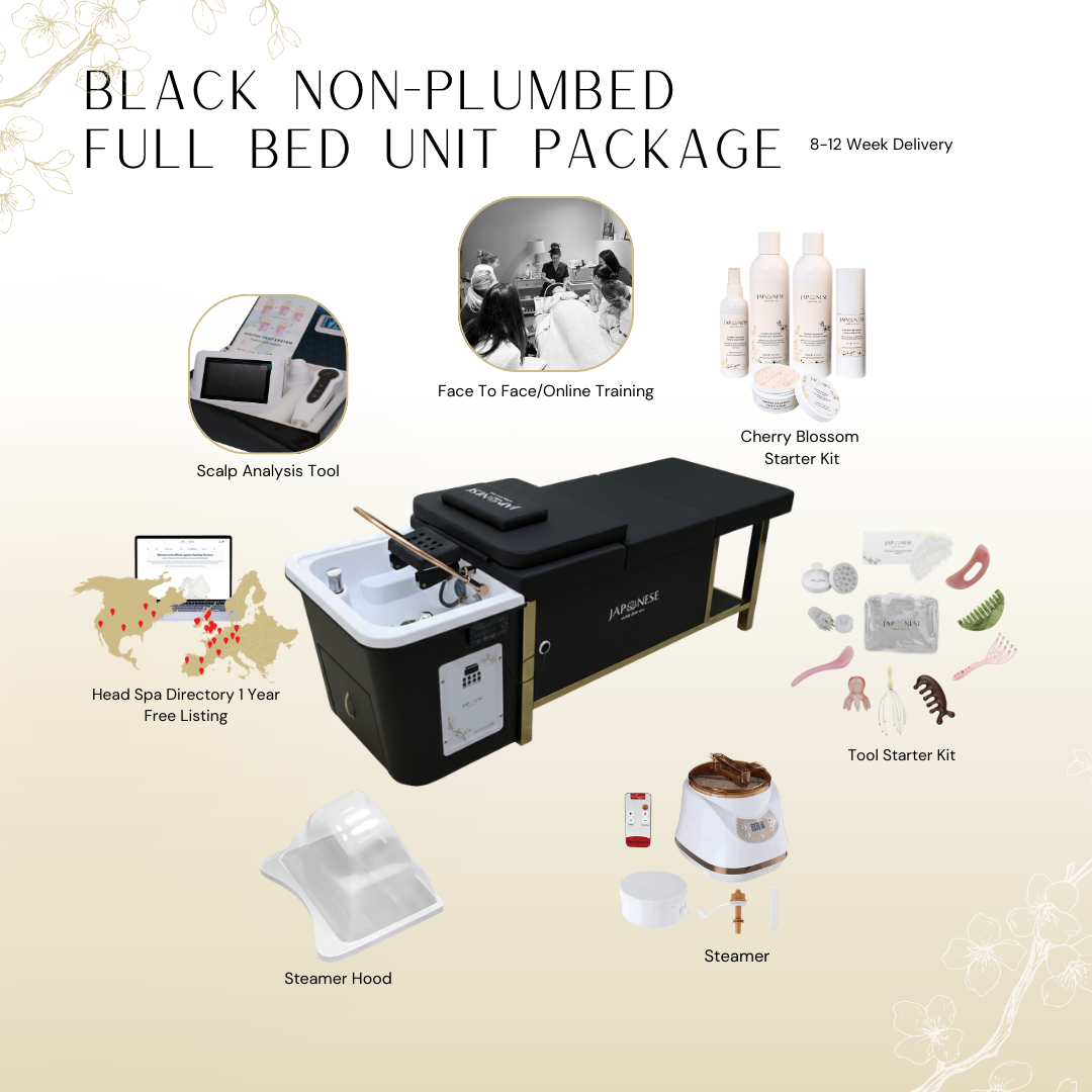 black-nonplumbed-full-bed.png Black Full Bed Unit with Gold Frame- Non-Plumbed | Show Offer