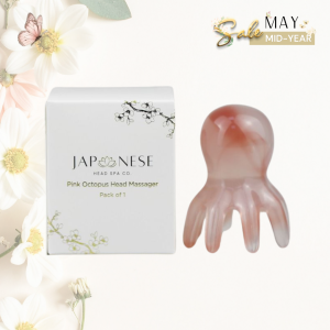 Pink Octopus Scalp Massager