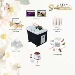 japanese head spa business package