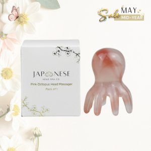 Pink Octopus Scalp Massager