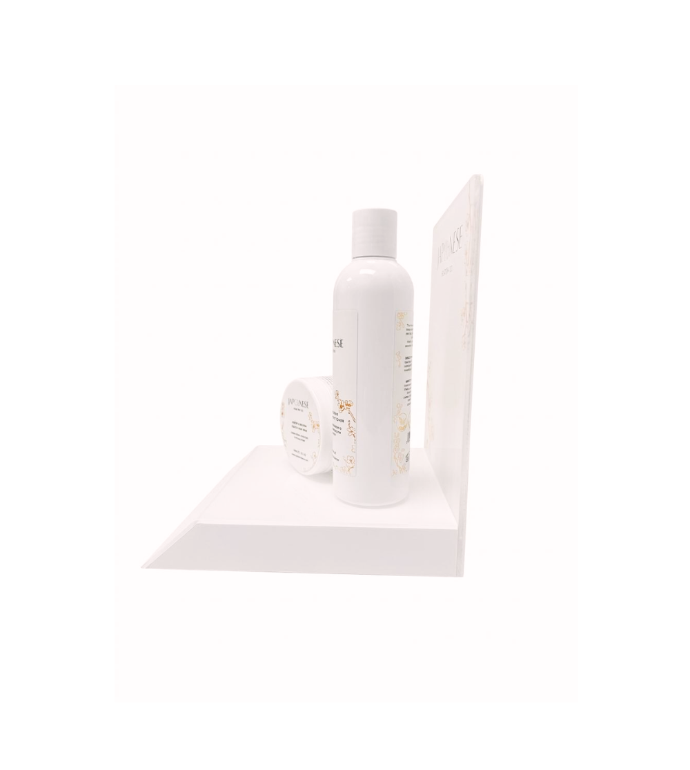 POS Stand 2 Japanese Head Spa Cherry Blossom P.O.S. Display Stand