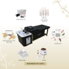 BUSINESS IN A BOX: Black Non-Plumbed Japanese Head Spa Full Bed Unit Package (No Training Included)