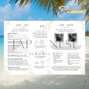 SUMMER SALE: Japanese Head Spa Essential 3-Leaflet Bundle – Pay for 2, Get 1 Free