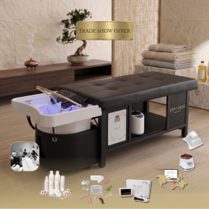 Black Full Bed Unit Plumbed with Face-To-Face Training | Show Offer