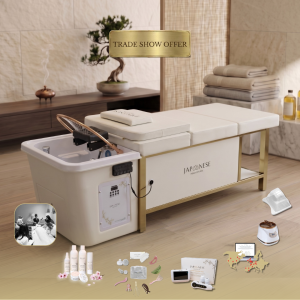 Cream Full Bed Unit with Gold Frame Non-Plumbed with Face-To-Face Training | Show Offer