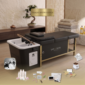 Black Full Bed Unit with Gold Frame - Non-Plumbed with Face-To-Face Training | Show Offer