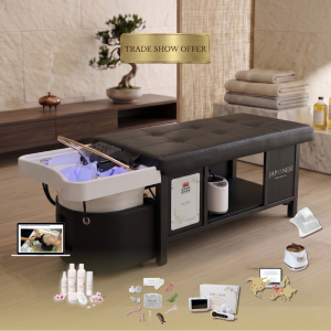 Black Full Bed Unit Plumbed with Online Training | Show Offer